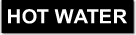 aluminium hot water sign