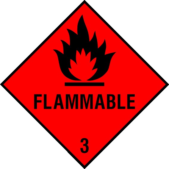 Flammable Signs and Stickers