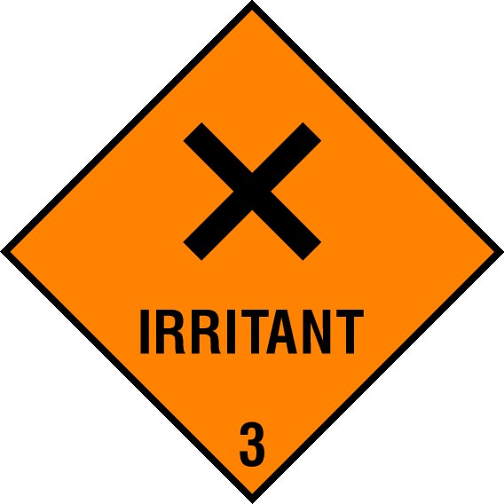 Irritant Signs and Stickers