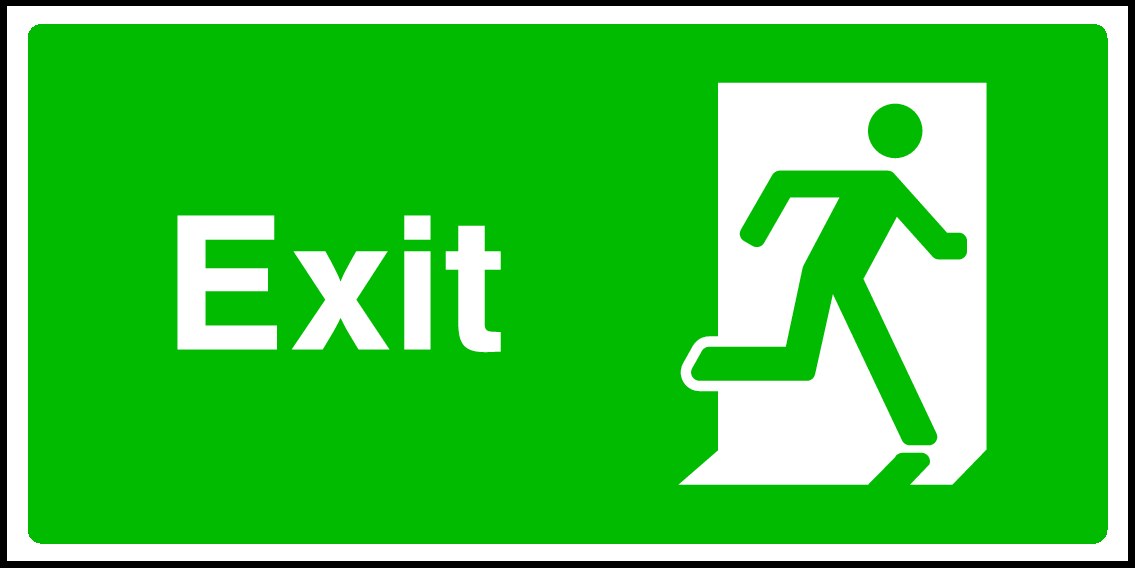 Emergency Exit Signs and Stickers