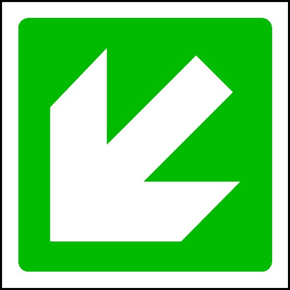 Emergency Escape Signs and Stickers
