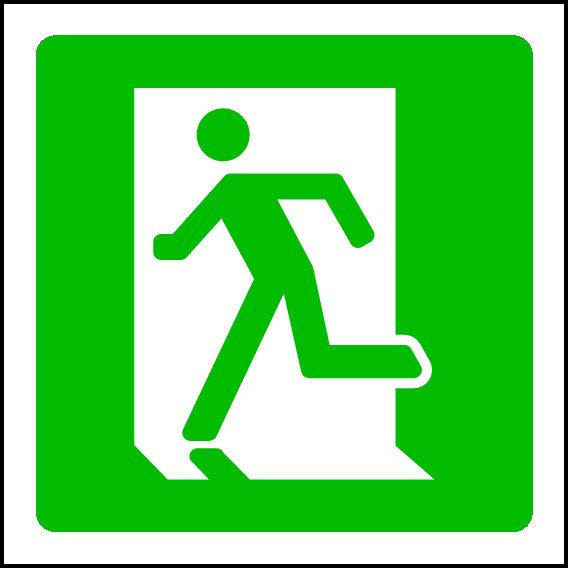 Emergency Escape Signs and Stickers