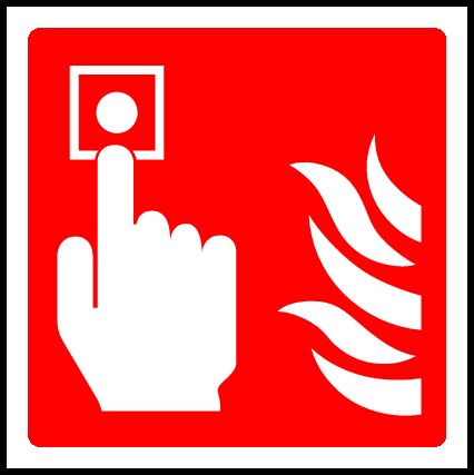 Fire Alarm Signs and Stickers
