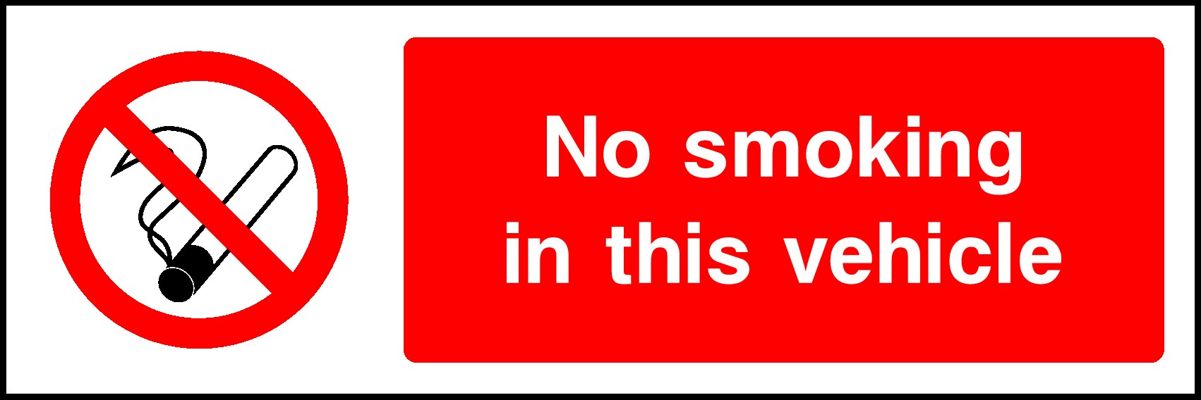 No Smoking Signs and Stickers
