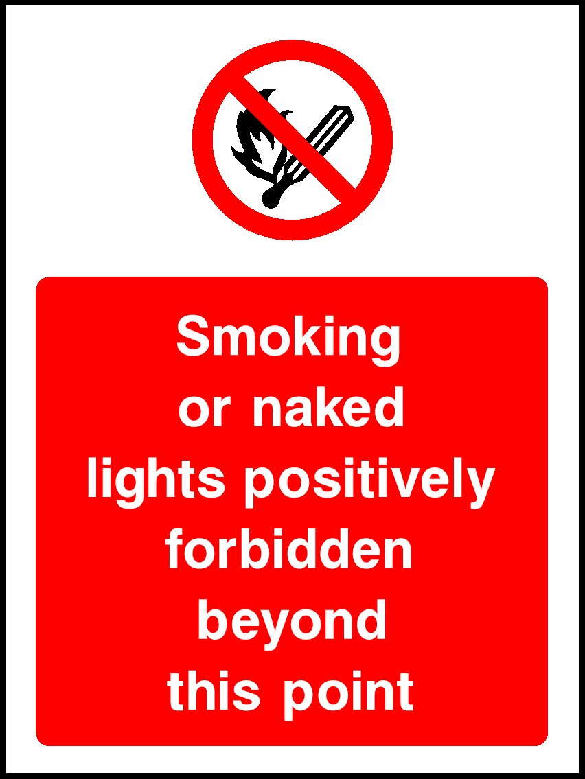 Smoking Prohibited Signs and Stickers