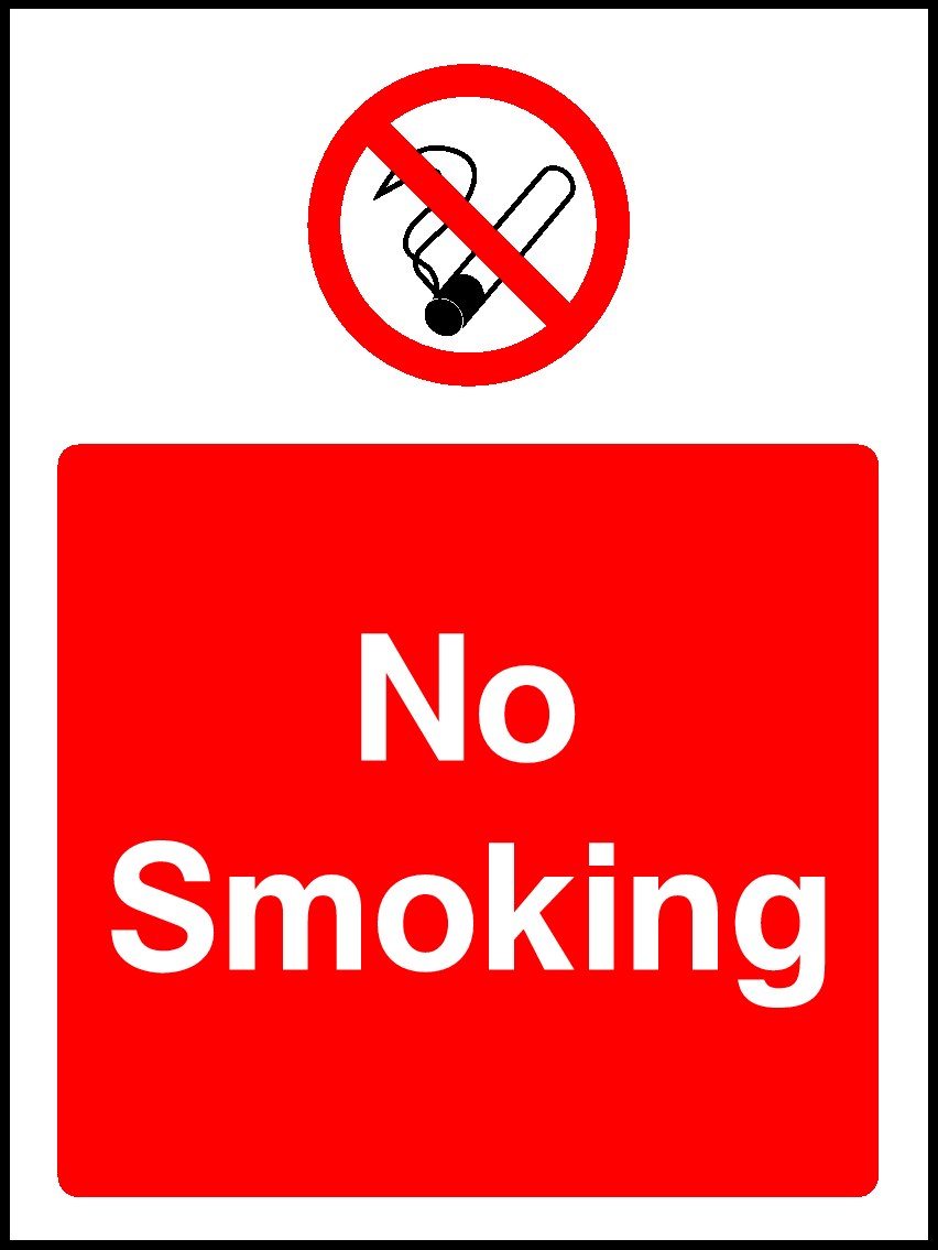 No Smoking Signs and Stickers