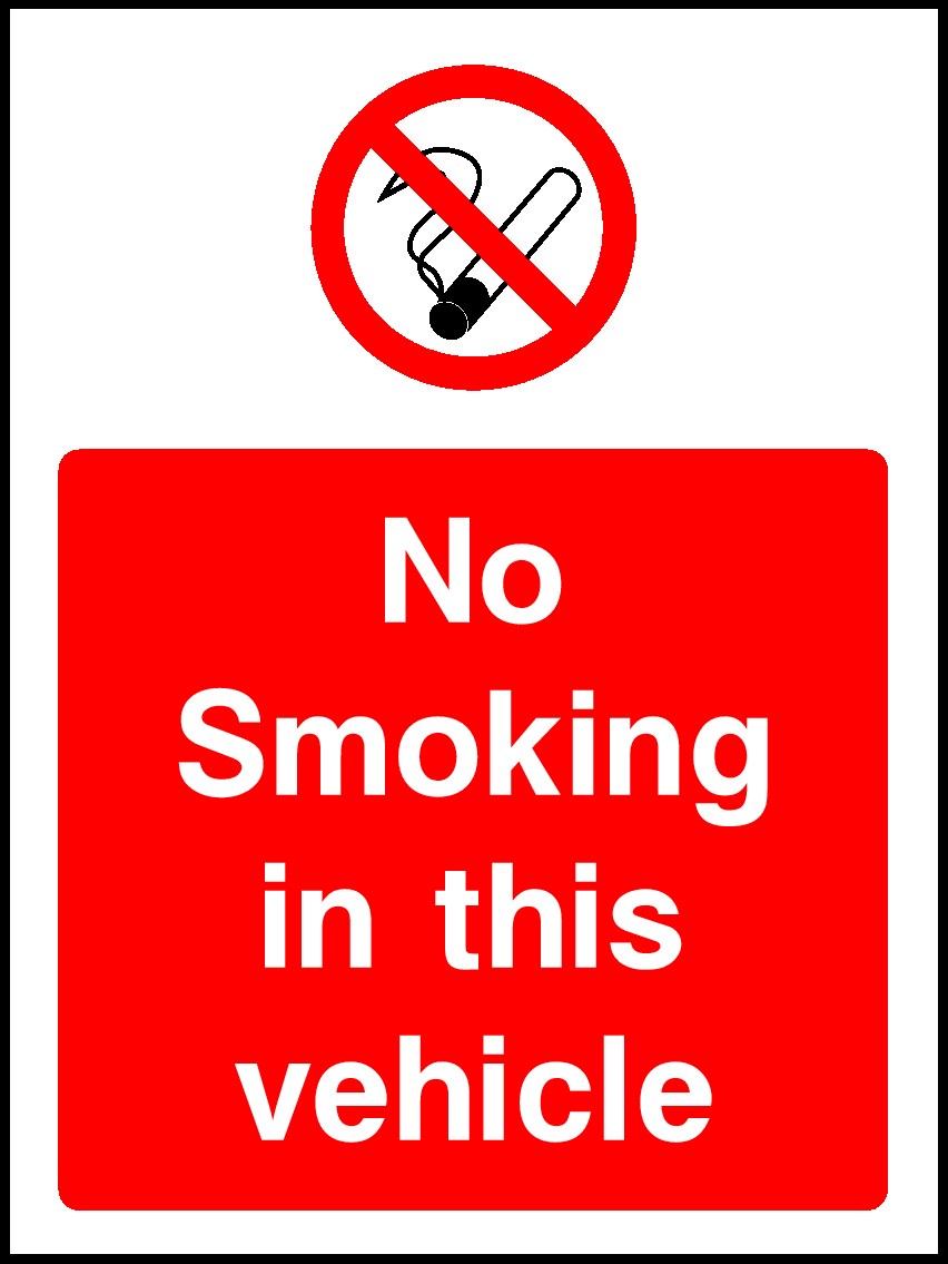 No Smoking Signs and Stickers