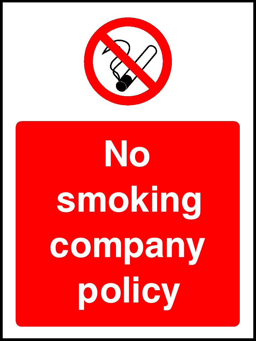 No Smoking Signs and Stickers