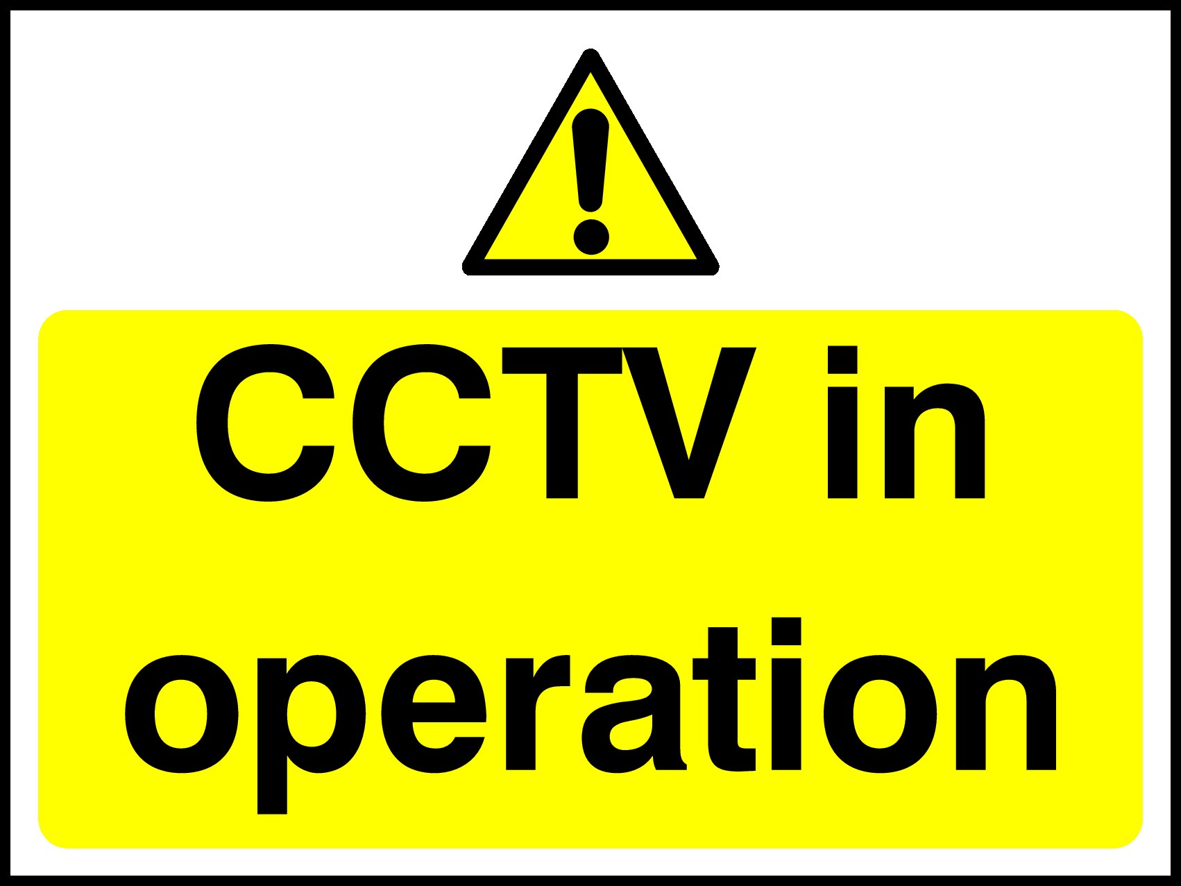 CCTV Signs and Stickers