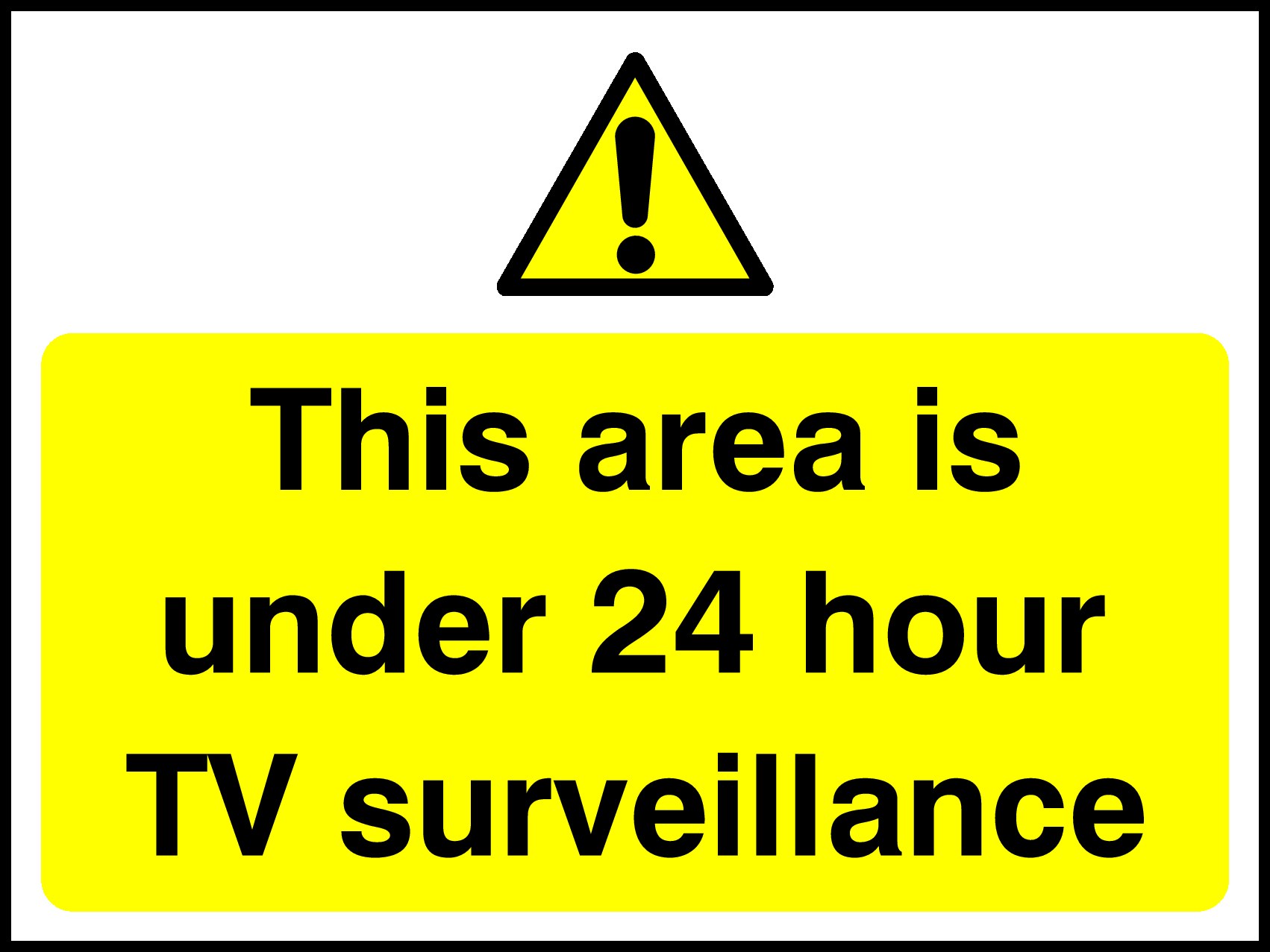 CCTV Signs and Stickers