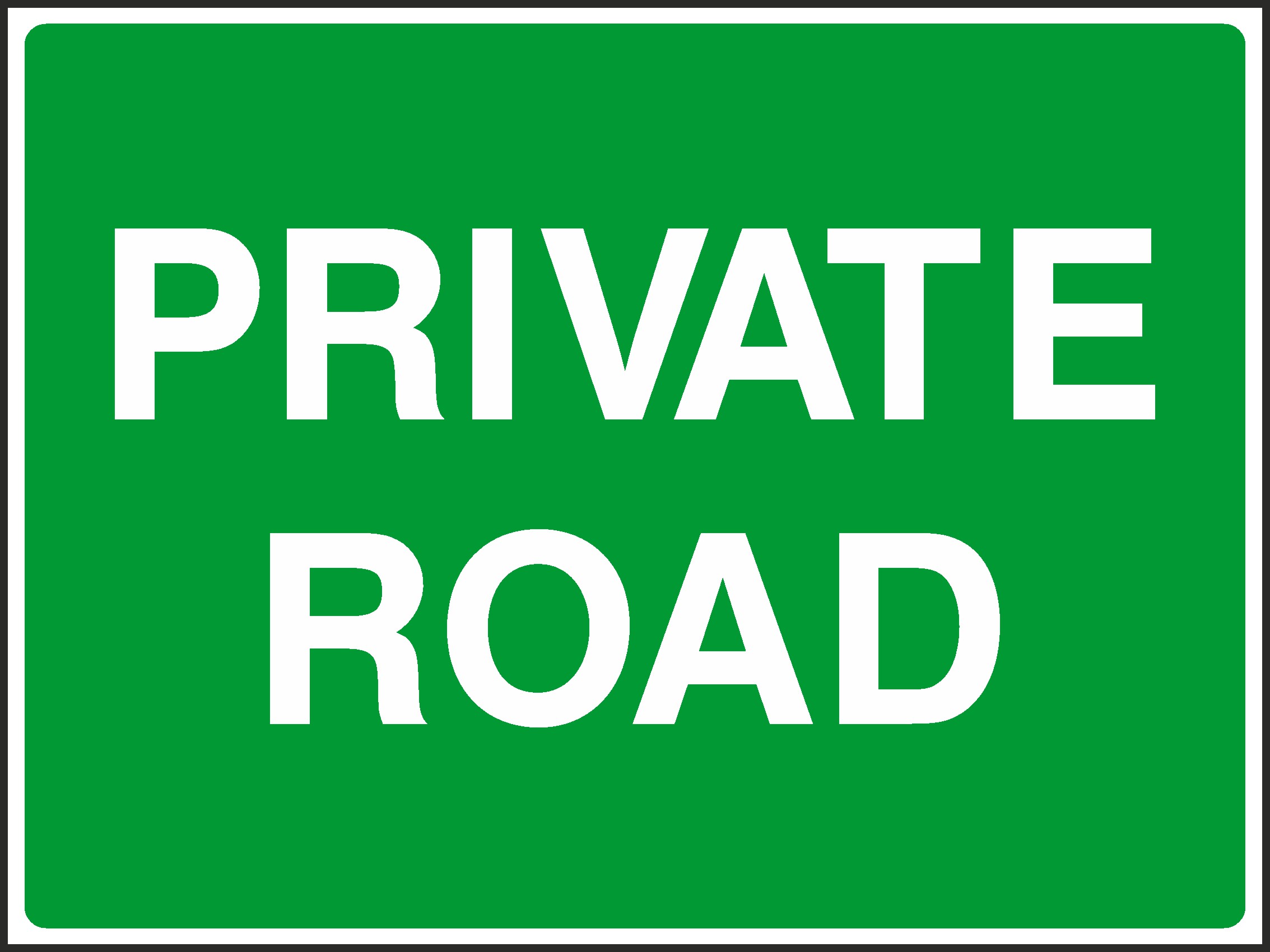 Private Road Signs and Stickers