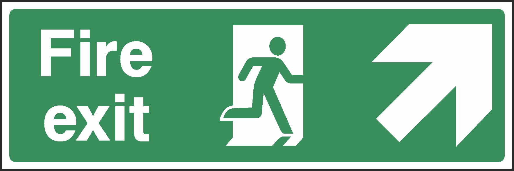 Fire Exit Signs and Stickers