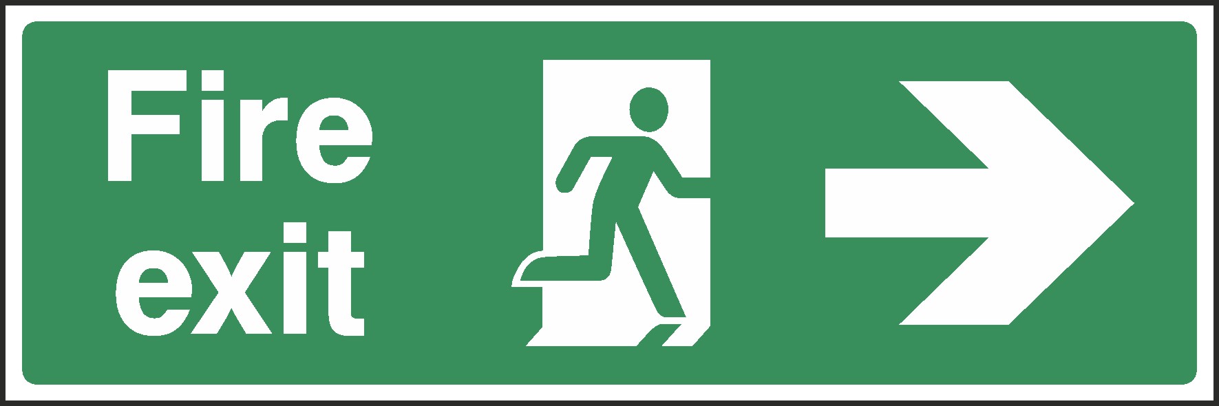 Fire Exit Signs and Stickers