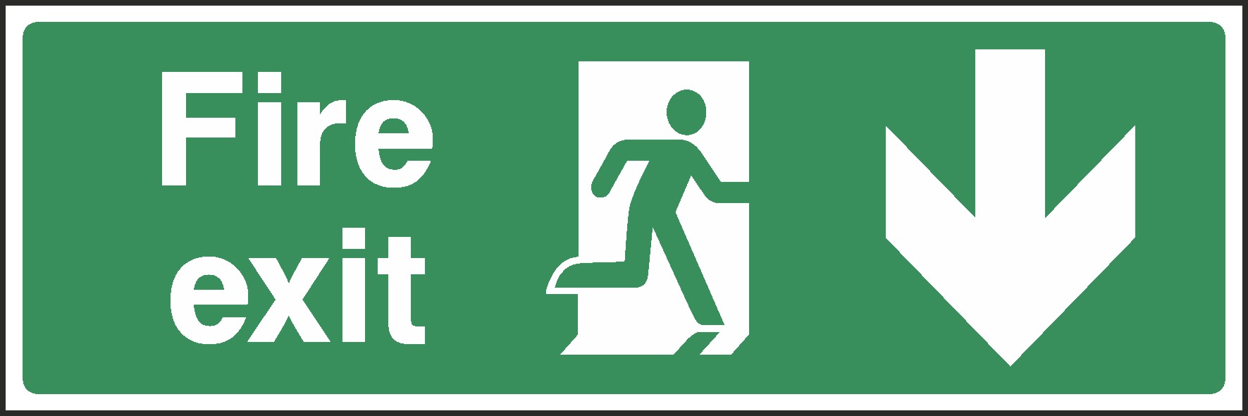 Fire Exit Signs and Stickers