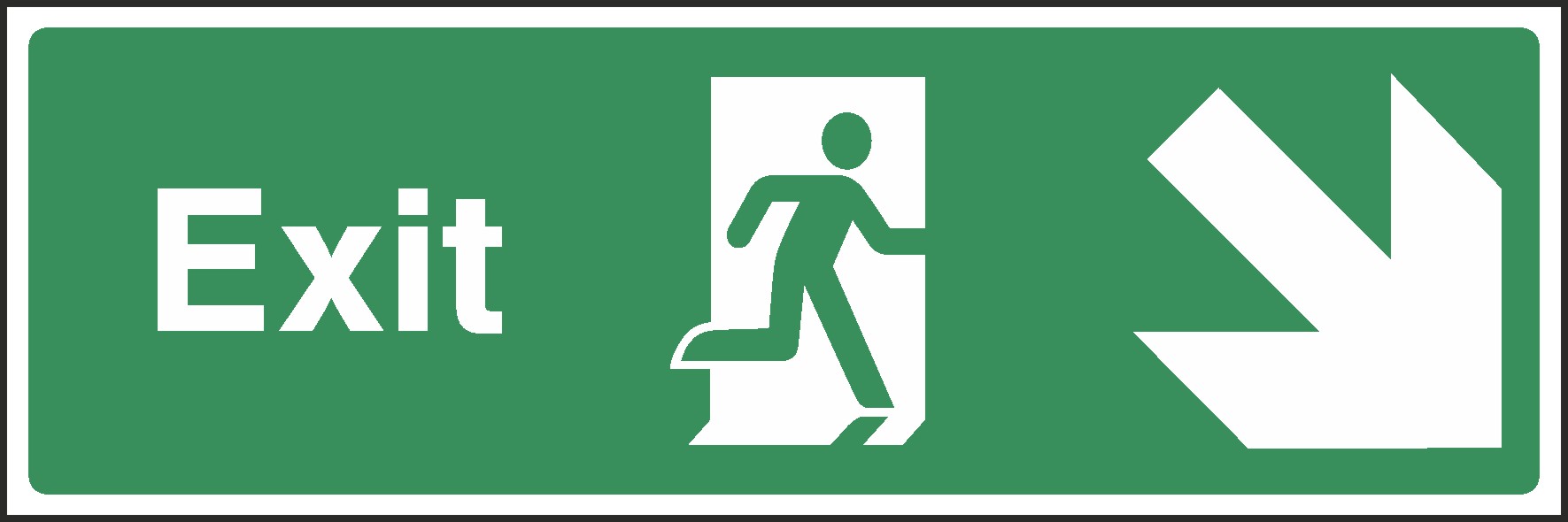Fire Exit Signs and Stickers