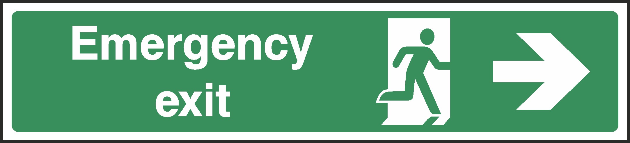 Emergency Exit Signs and Stickers