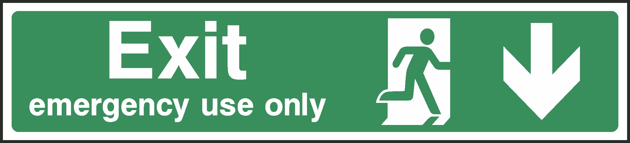 Emergency Exit Signs and Stickers