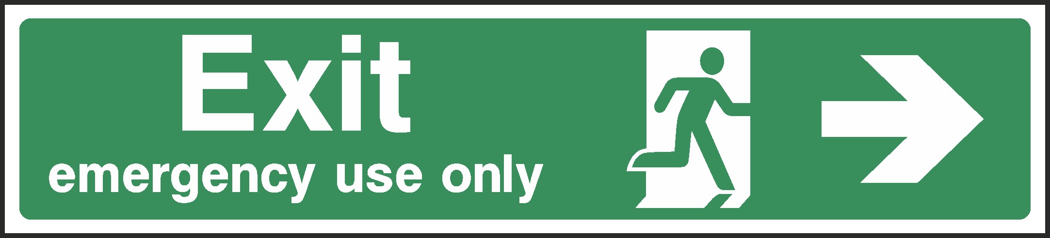 Emergency Exit Signs and Stickers
