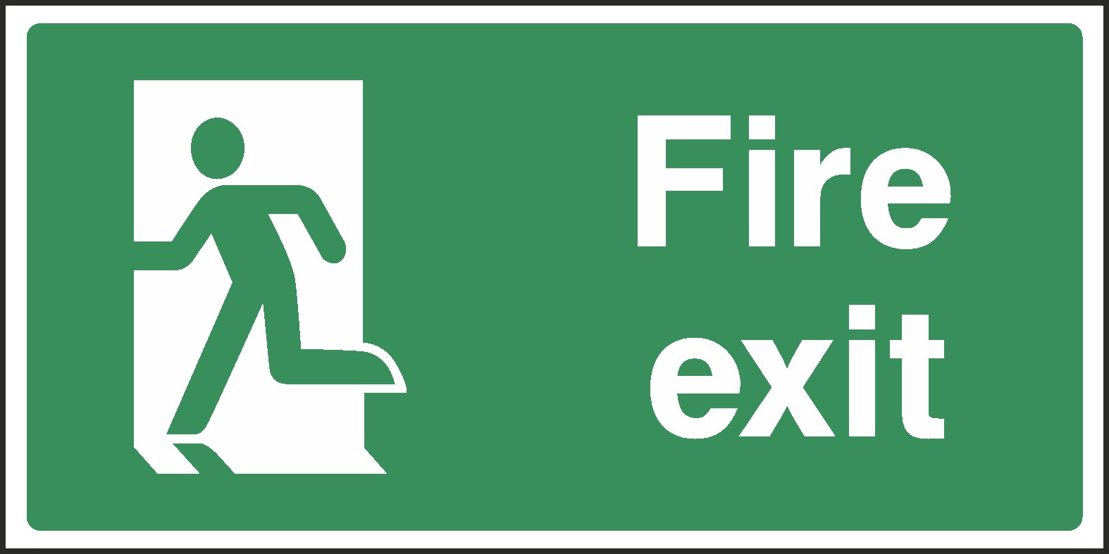 Fire Exit Signs and Stickers