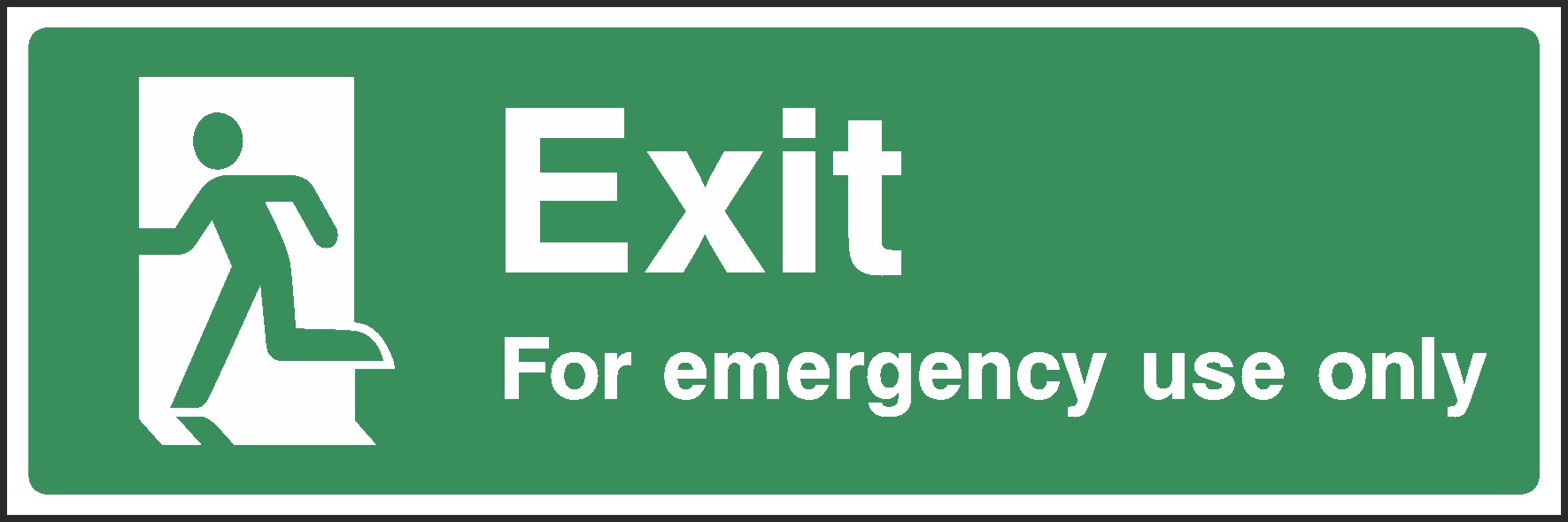 Emergency Exit Signs and Stickers