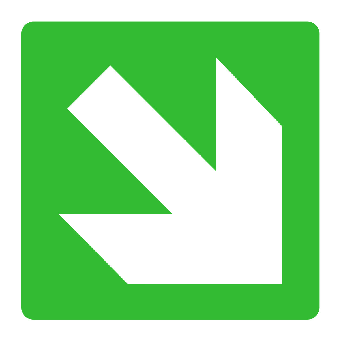 Emergency Escape This Way Signs and Stickers