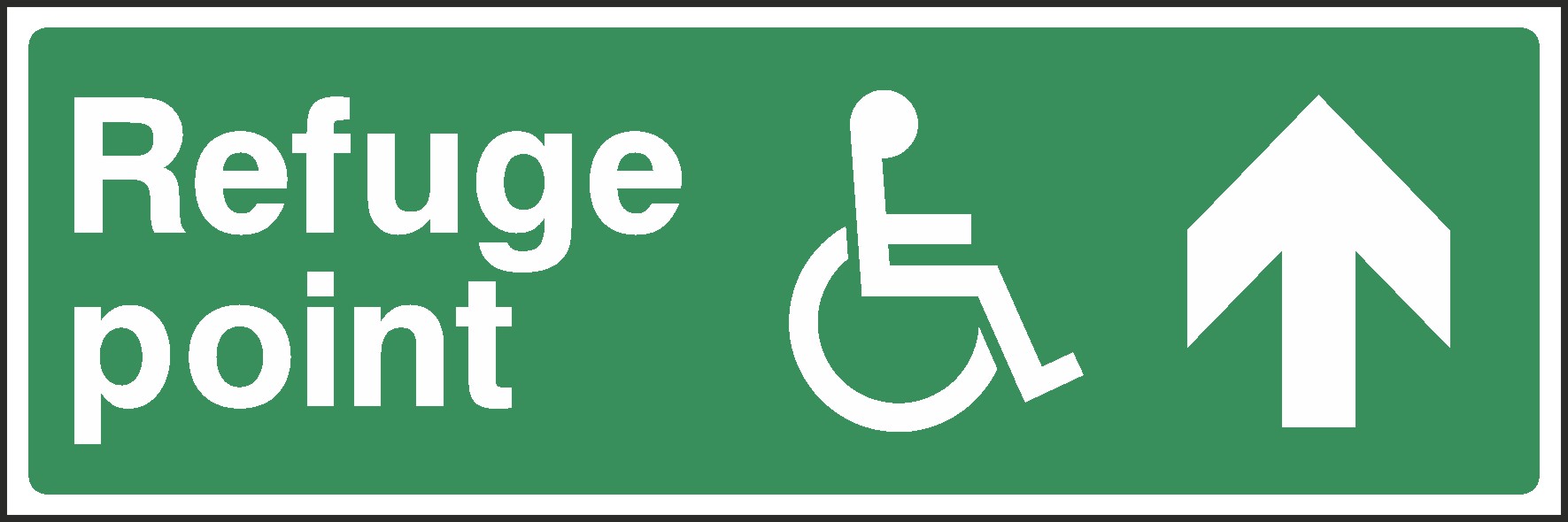 Refuge Point Signs and Stickers