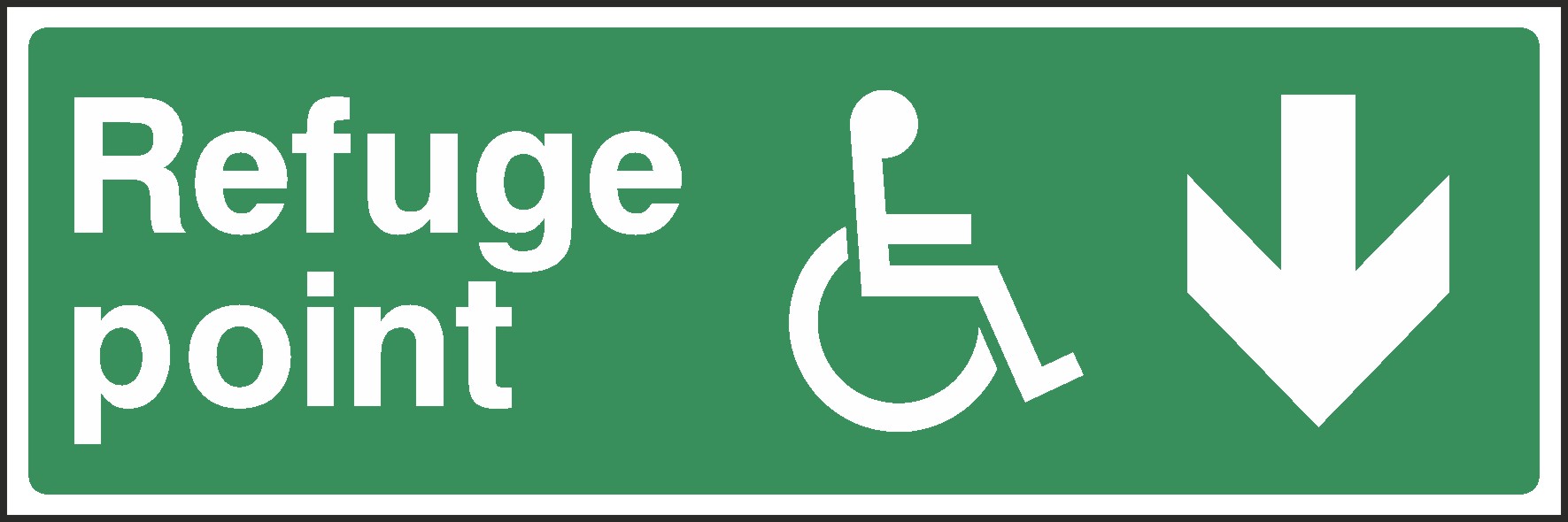 Refuge Point Signs and Stickers