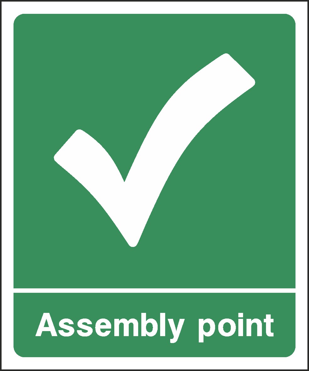 Fire Assembly Point Signs and Stickers