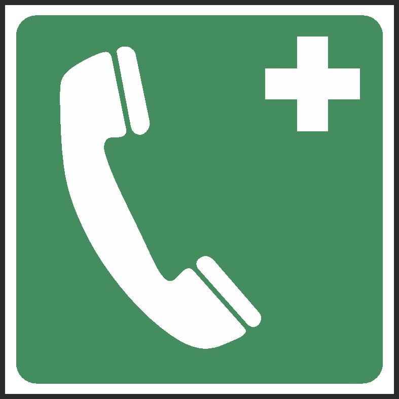Emergency Telephone Signs and Stickers