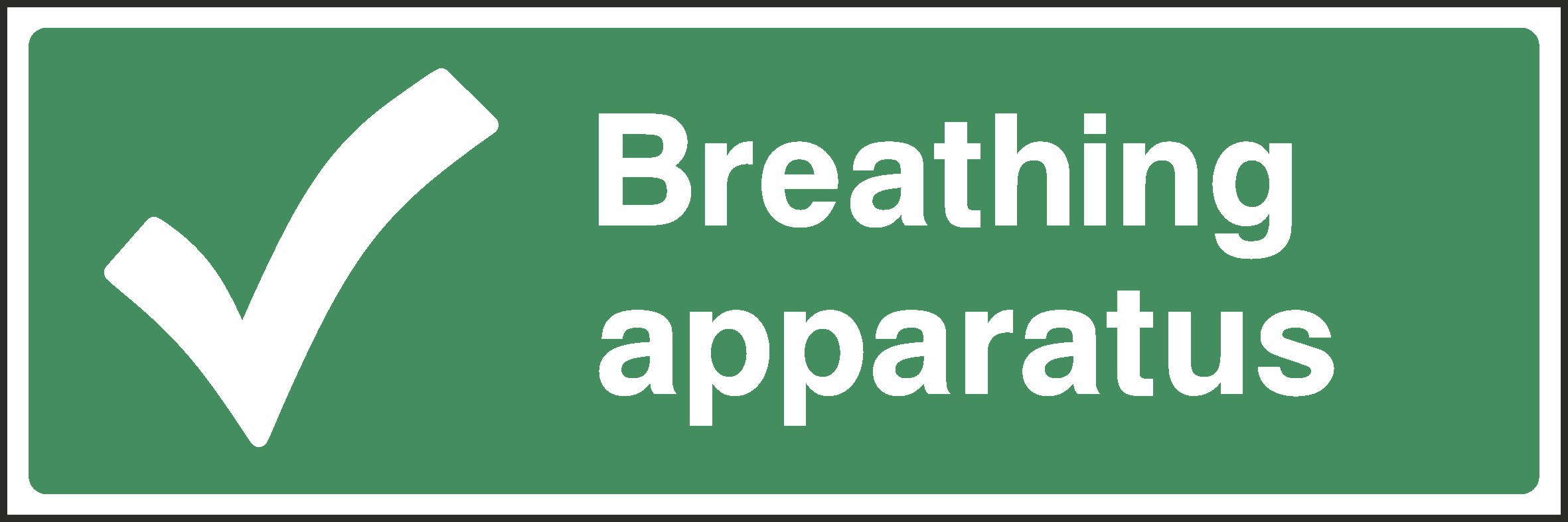 Breathing Apparatus Signs and Stickers
