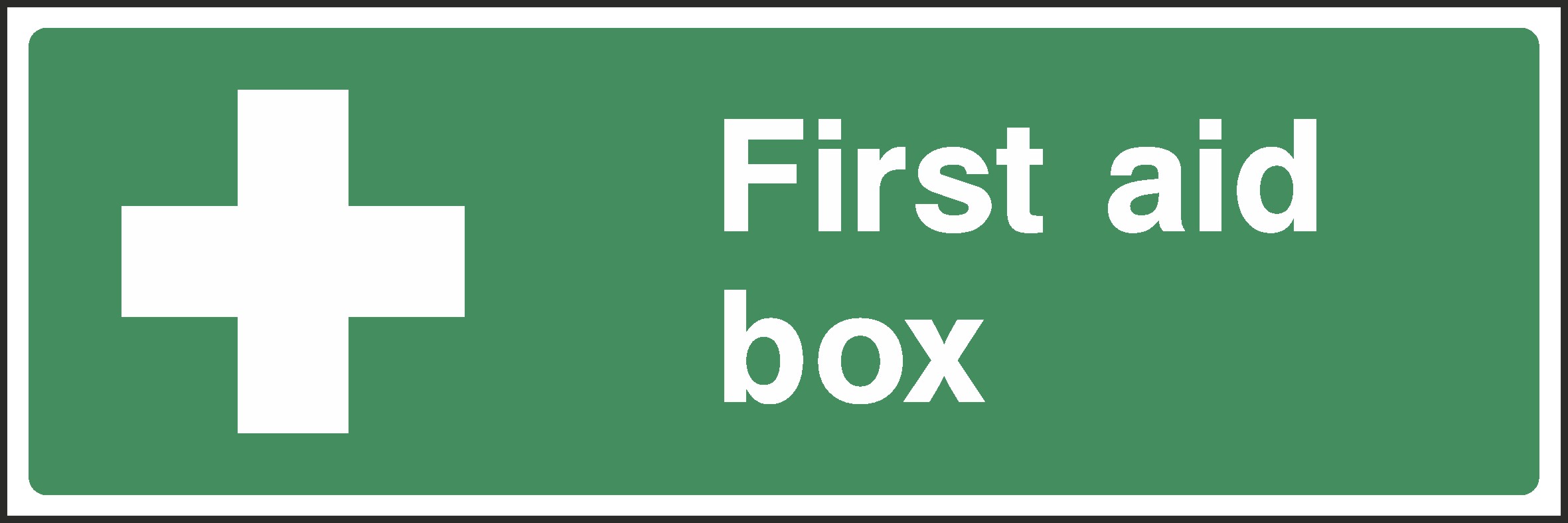 First Aid Box Signs and Stickers