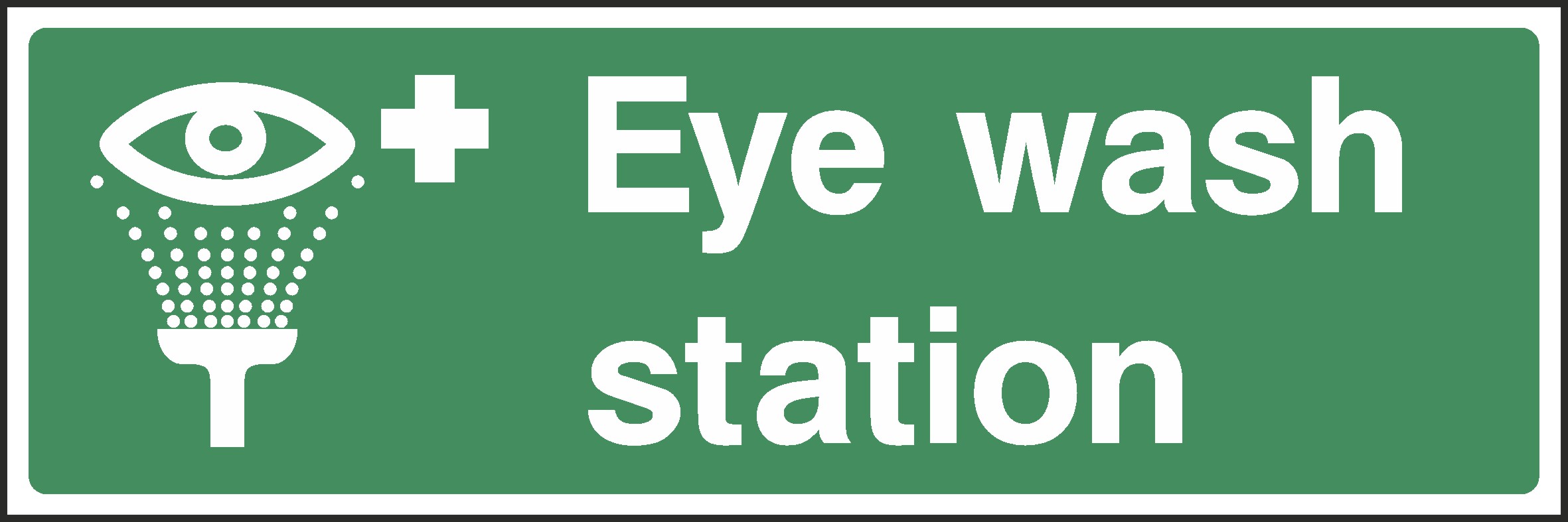 Eye Wash Signs and Stickers