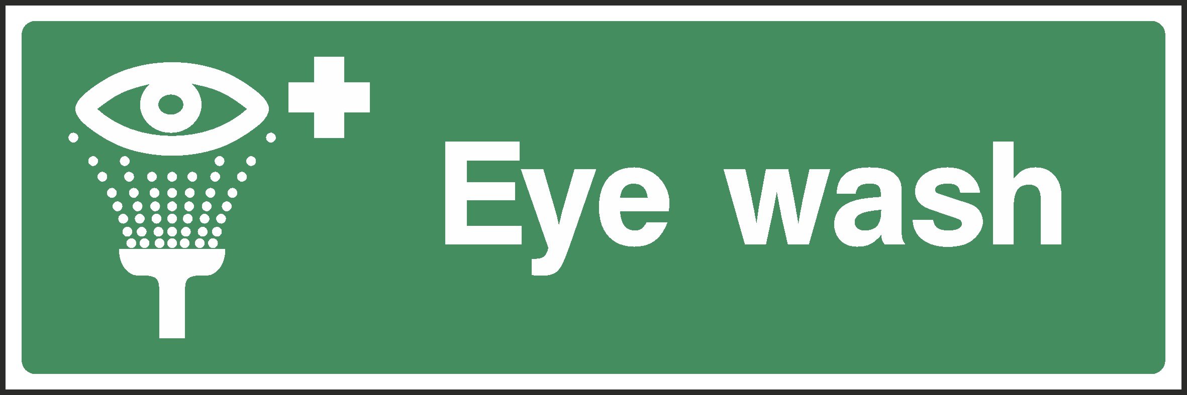 Eye Wash Signs and Stickers