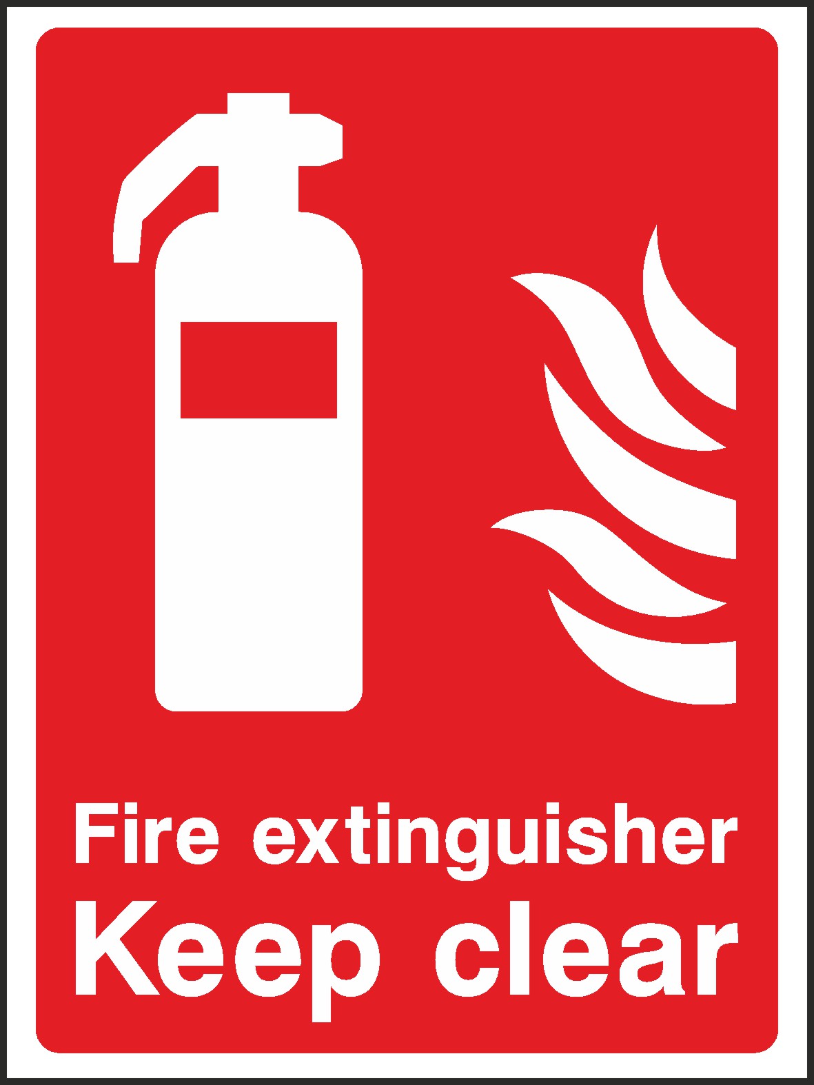 Fire Extinguisher Signs and Stickers