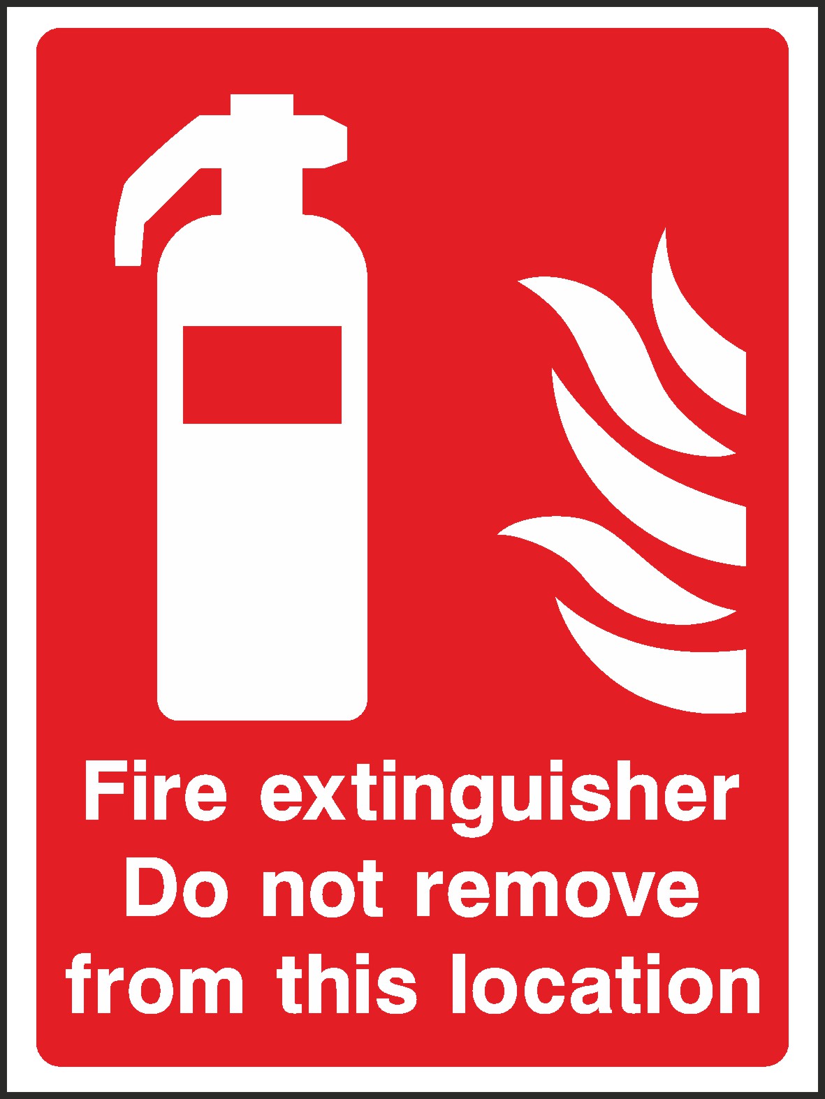 Fire Extinguisher Signs and Stickers