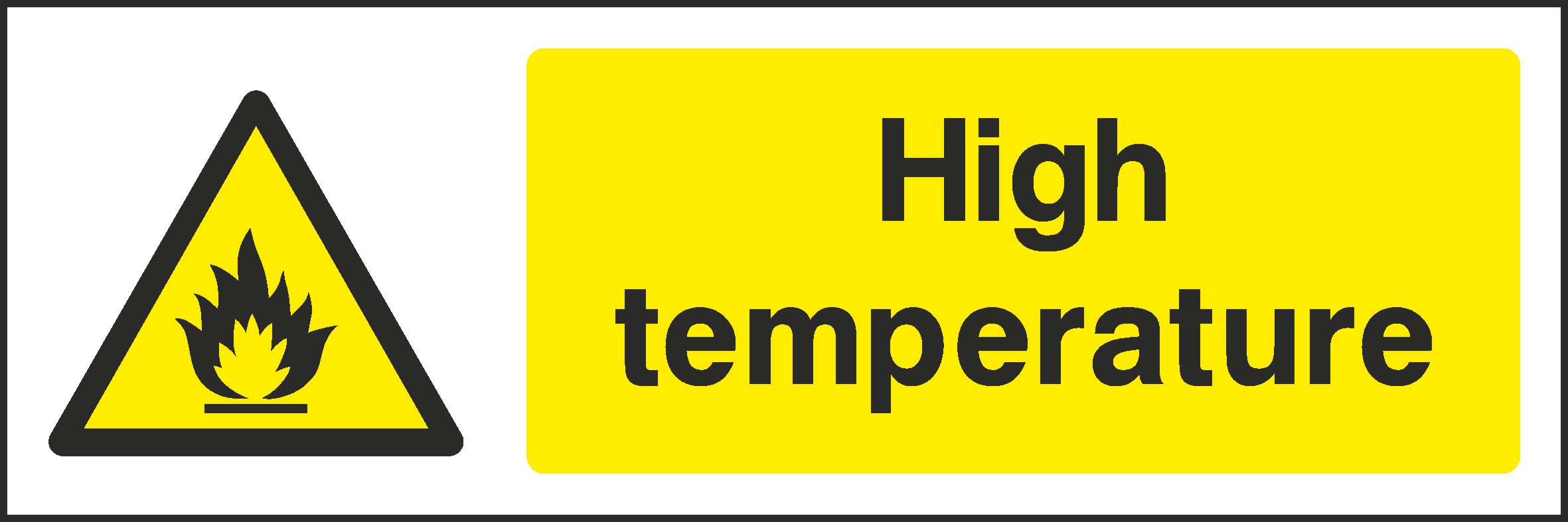 Temperature Signs and Stickers