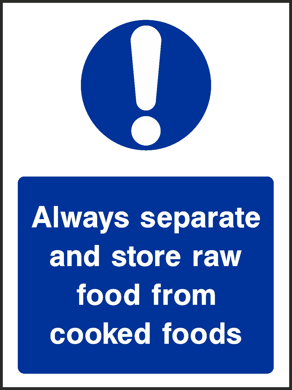 Raw Food Signs and Stickers