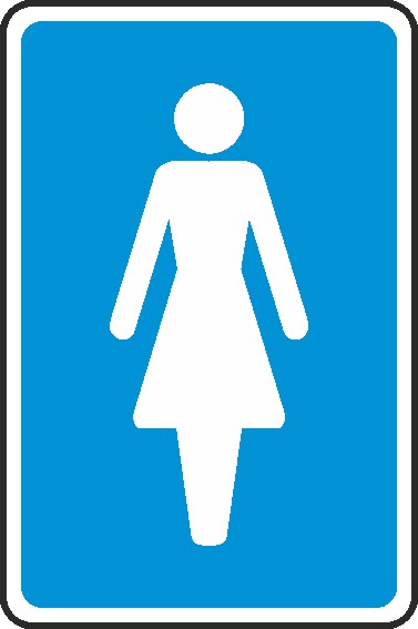 Women Only Signs and Stickers