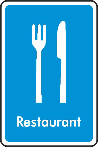 Restaurant Signs and Stickers