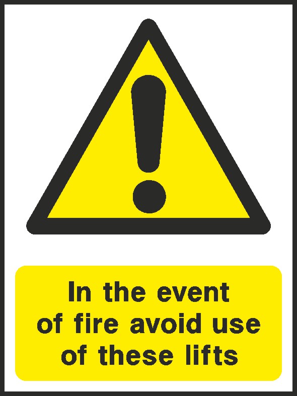 Avoid Use Of These Lifts Signs and Stickers