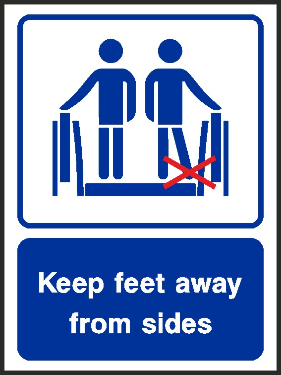 Keep Away From Sides Signs and Stickers