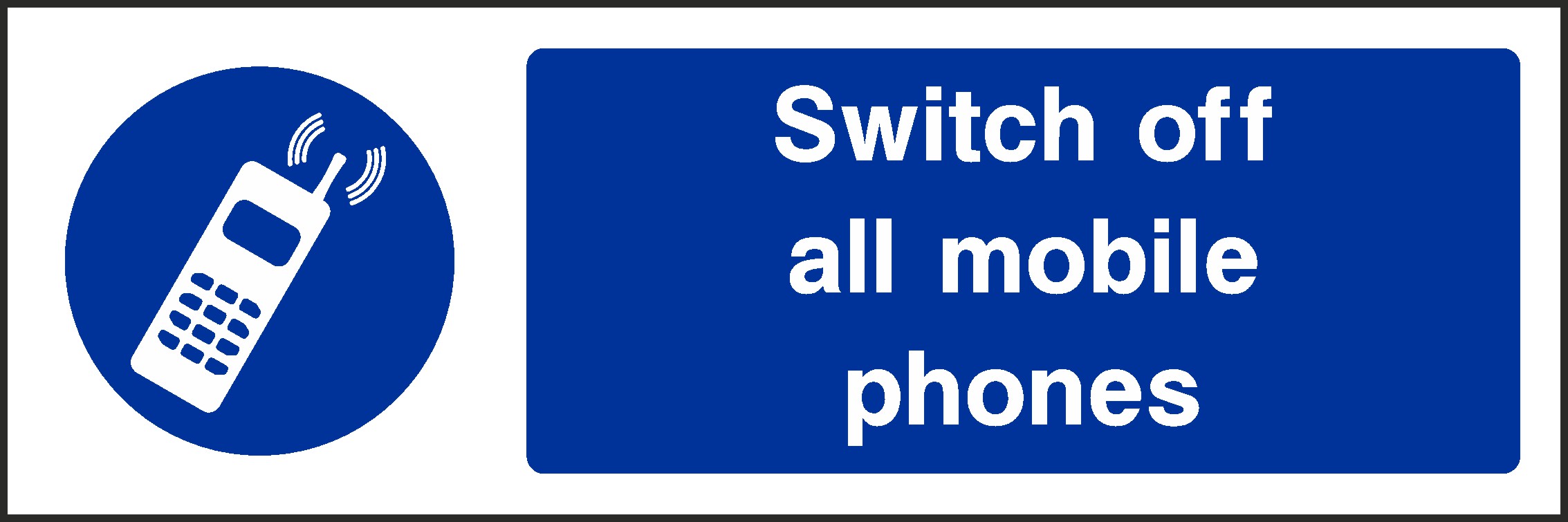 Switch Off Mobiles Signs and Stickers