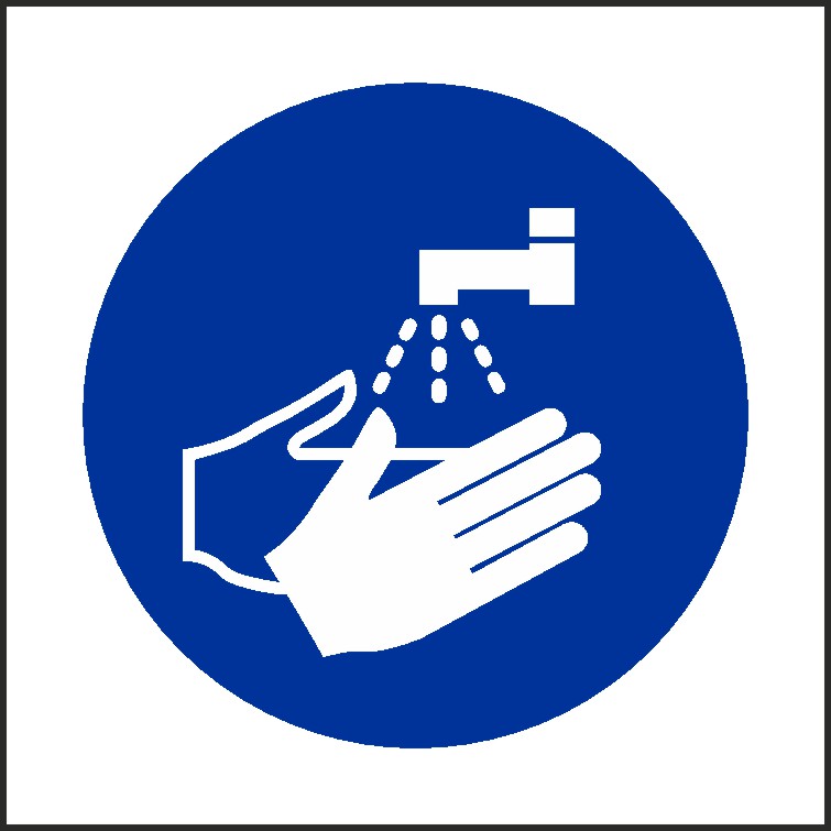 Wash Hands Signs and Stickers