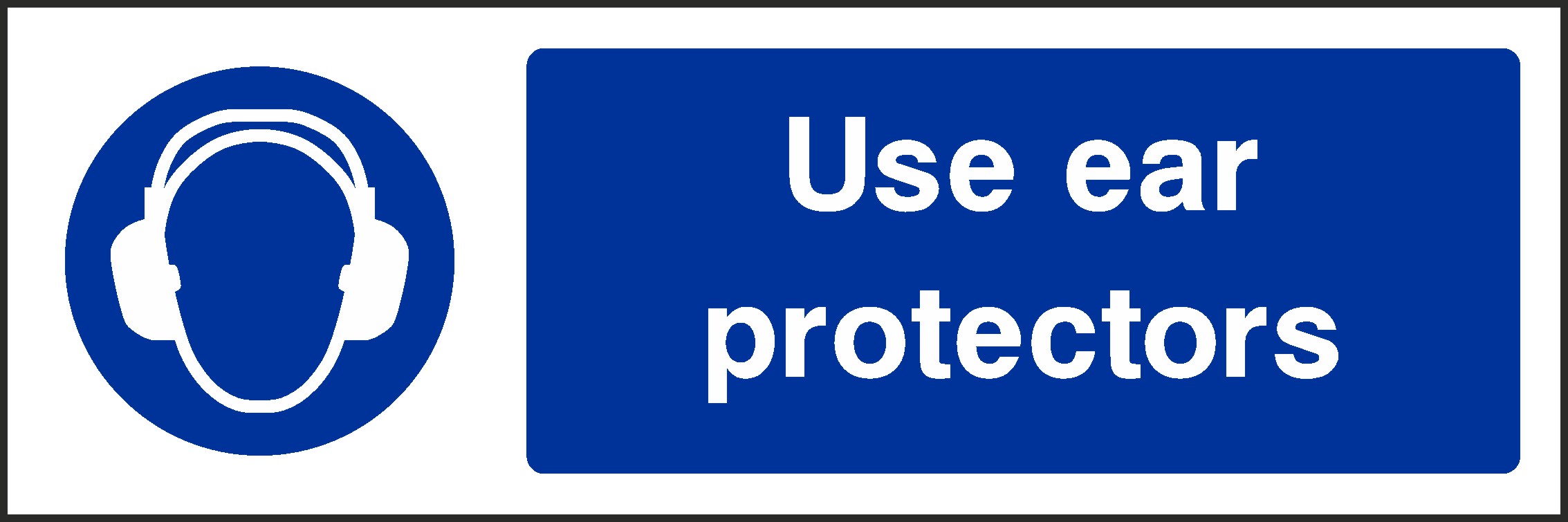 Use Ear Protectors Signs and Stickers