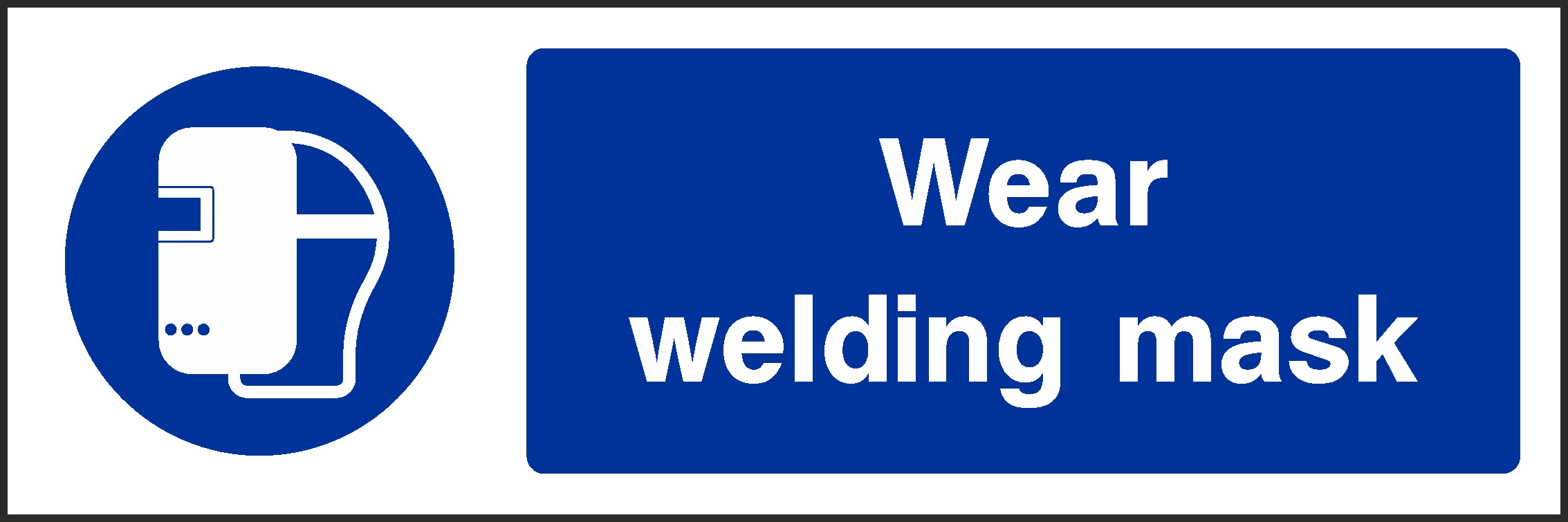 Welding Mask Signs and Stickers