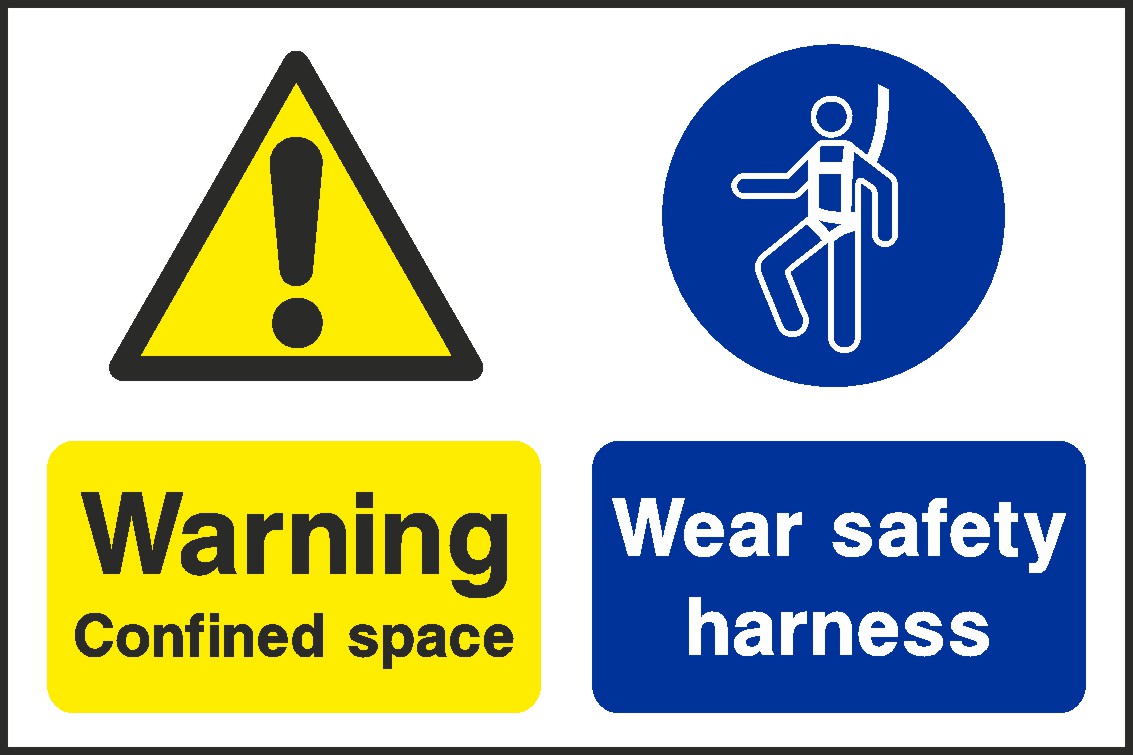 Confined Space Signs and Stickers