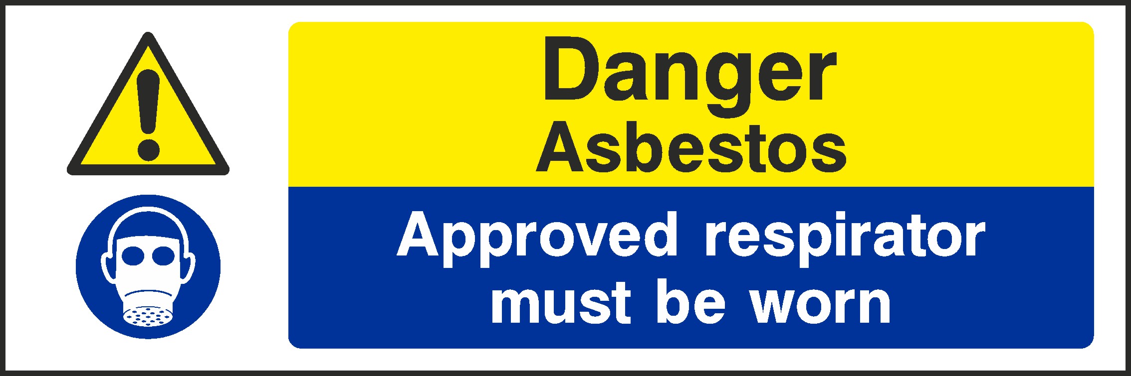 Asbestos Signs and Stickers