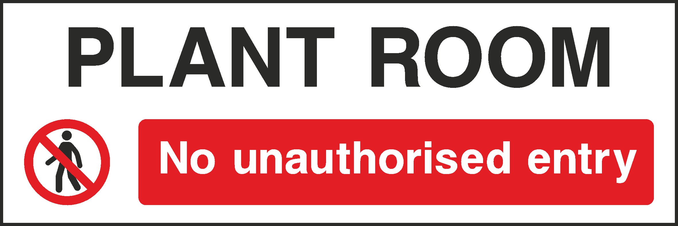 Plant Room Signs and Stickers