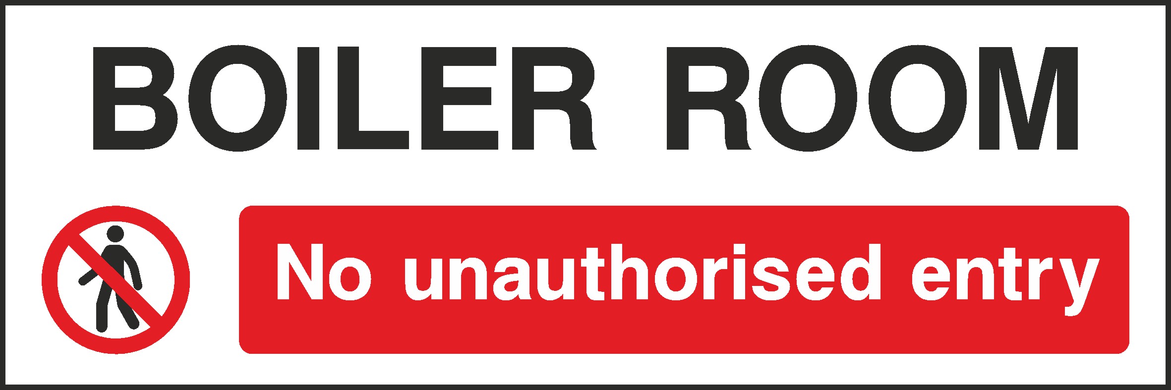 Boiler Room Signs and Stickers