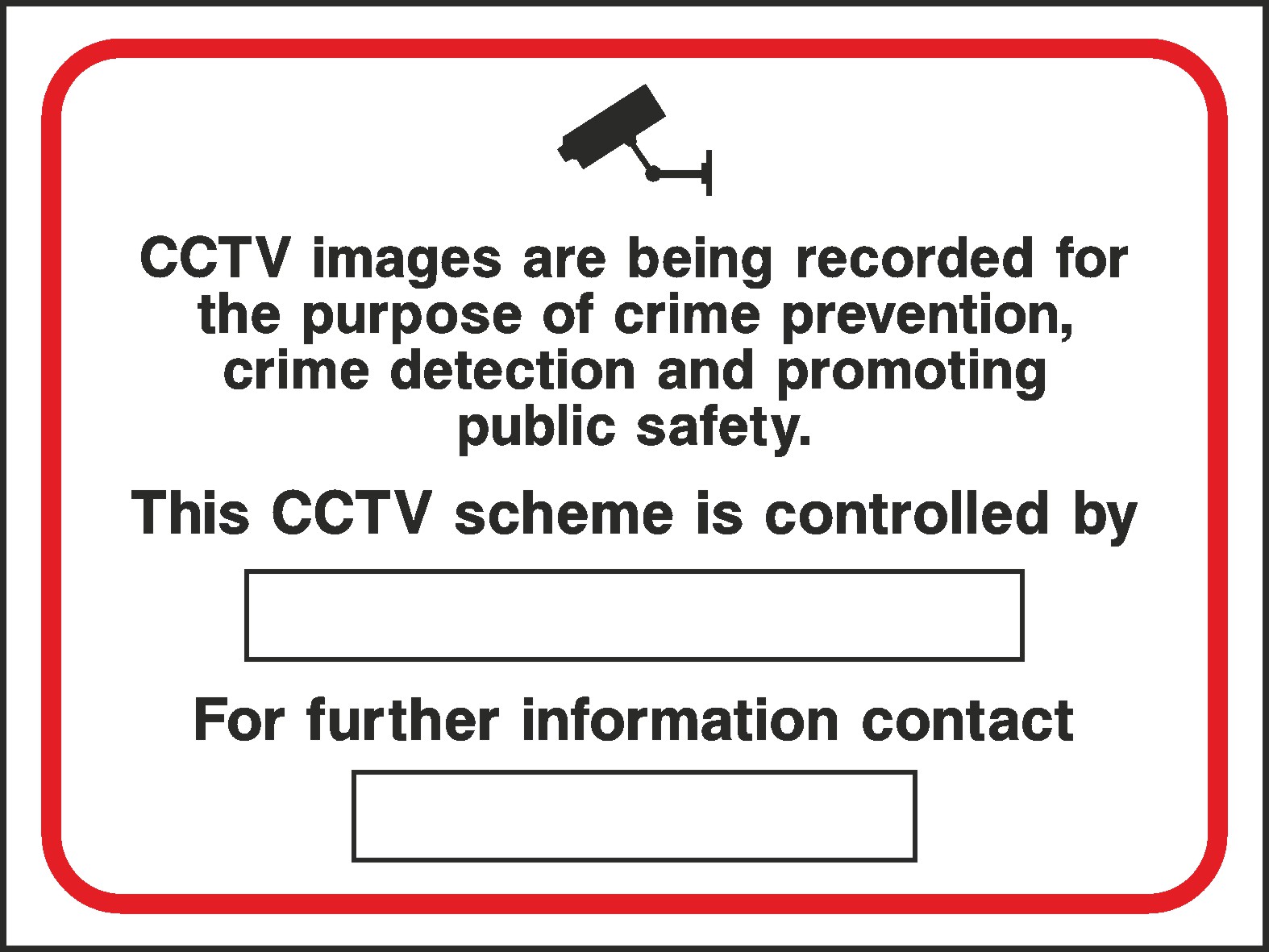 Cctv Signs and Stickers